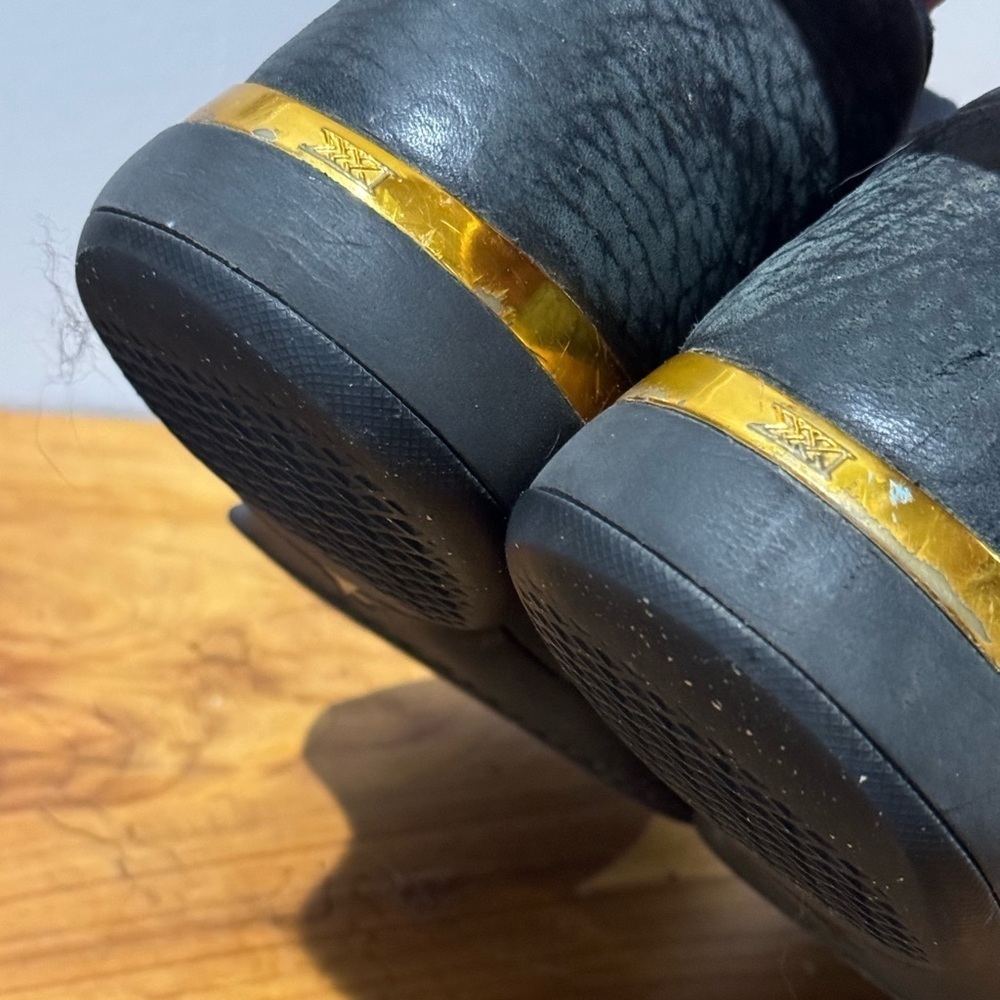 Nike Jordan XXXI Low Basketball Activewear Black Gold 7Y Runnimg Shoes Footwear - Picture 11 of 12